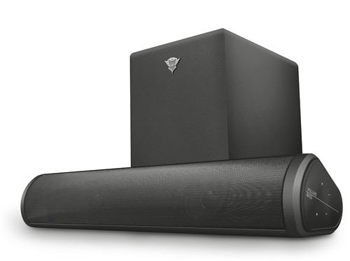 Trust GXT 664 Unca Enceinte PC 2.1 Barre de Son avec Caisson de Basses pour Ordinateur, 32 Watt