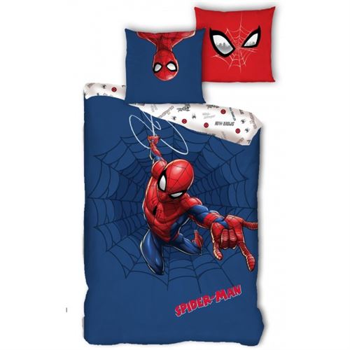 Spiderman - Parure de Lit Enfant Marvel - Housse de Couette