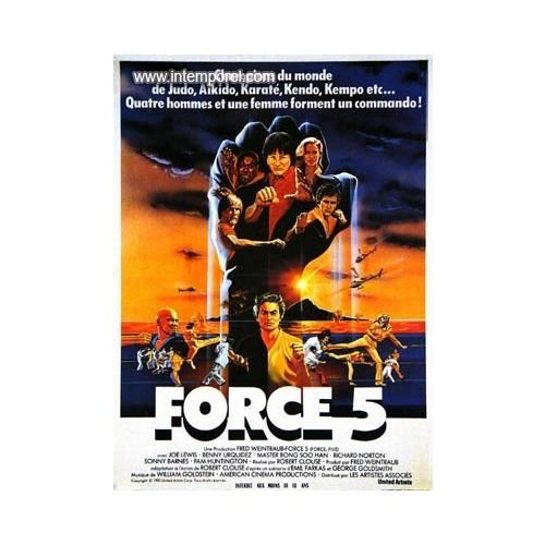 Force 5 AFFICHE CINEMA ORIGINALE