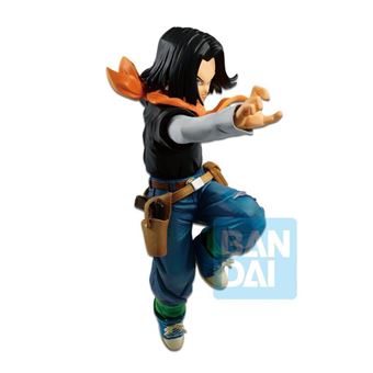 BANPRESTO - Figurine - DBZ - The Android Battle avec DBZ Fighters - Android 17
