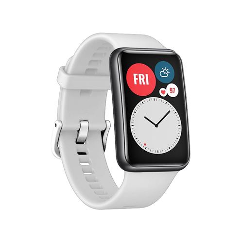 GENERIQUE - Bracelet de montre pour Huawei Watch Fit - Blanc - Image 2