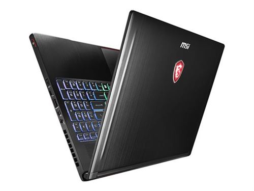  MSI GS63 7RE 015XFR Stealth Pro - Intel Core i7 7700HQ - FreeDOS - GF GTX 1050 Ti - 8 Go RAM - 128 Go SSD NVMe + 1 To HDD - 15.6"" 1920 x 1080 (Full HD) - Wi-Fi 5 