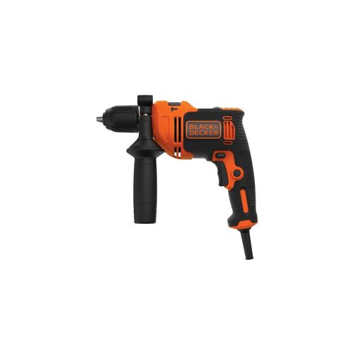 Black&decker - Perceuse à percussion filaire 710W black+decker BEH710-QS + 4 forets de perçage