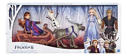 Disney La Reine des Neiges 2 - Poupees Elsa, Anna, Kristoff, Olaf