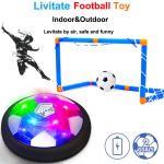 SUNNOW Air Power Football - Rechargeable Jouet Enfant Ballon de Foot avec  LED Lumière pour 3 4 5 6 7 8 9 10 Ans Airball D'intÉRieur Gift (HF02) :  : Jeux et Jouets