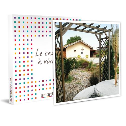 SMARTBOX - 3 jours en chalet avec dîners, séances de bain bouillonnant et champagne près de Dax - Coffret Cadeau Séjour