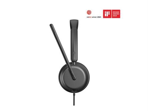 Casque EPOS IMPACT 860 ANC filaire USB-C avec annulation de bruit pour bureau noir - Image 4
