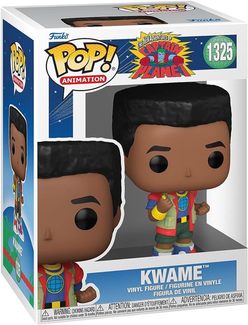 Figurine Funko Pop! - Captain Planet - Kwame État correct - N/A reconditionné disponible sur Fnac