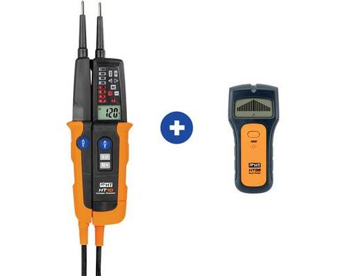 Non Communiqué Testeur De Tension À 2 Pôles Ht Instruments Ht10 Scan-Kit Cat Iv 1000 V