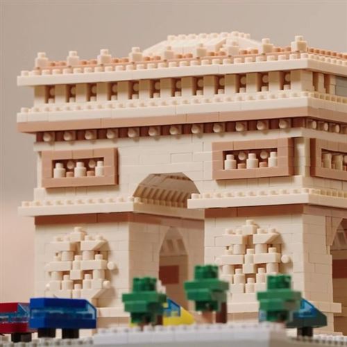 Non Communiqué Vert Nanoblock Arc De Triomphe