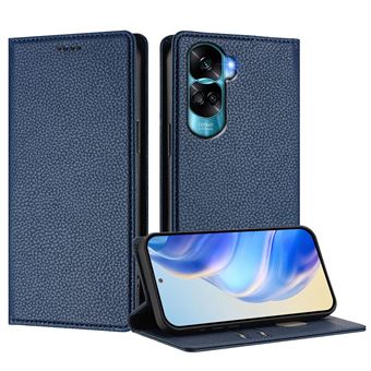 Coque Pour Honor 90 Lite - Etui Housse Portefeuille Fermeture Magnétique Noir - Téléphonie