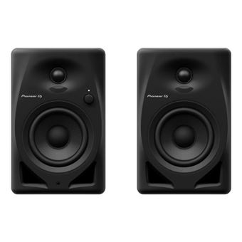 Paire d'enceintes de monitoring DM-40D - Bass Reflex - 2x19W - Mode DJ ou Production - Noir