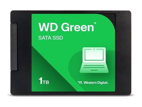 WD Green WDS100T3G0A - SSD - 1 TB - intern - 2.5 - SATA 6Gb/s