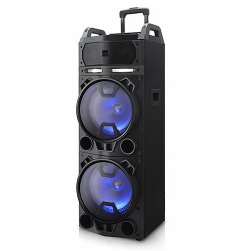Haut-parleurs bluetooth portables Aiwa Noir 800 W 100 W RMS