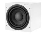 B&W 600 Series ASW610 - Caisson de basses - 10" - blanc (couleur de la grille - gris clair)