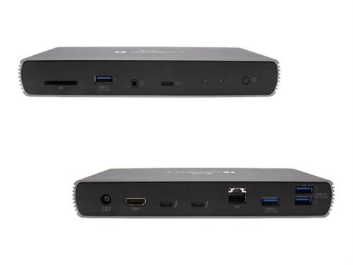 i-Tec Thunderbolt 4 Dual Display Docking Station + Power Delivery - Station d'accueil - Thunderbolt 4 - 12 - HDMI 2 x Thunderbolt - 2.5 GigE