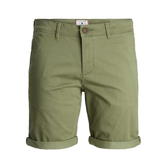 Short bermuda Jack and jones Jpstbowie jjshorts solid sa sn Kaki Taille : XL - 1