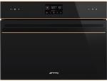 SMEG Micro ondes Combiné SO4602M1NR, Dolce Stil Novo, 40 litres