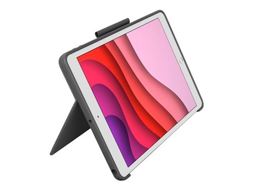 Logitech Étui clavier Combo Touch pour iPad en Oxford Grey - Image 4