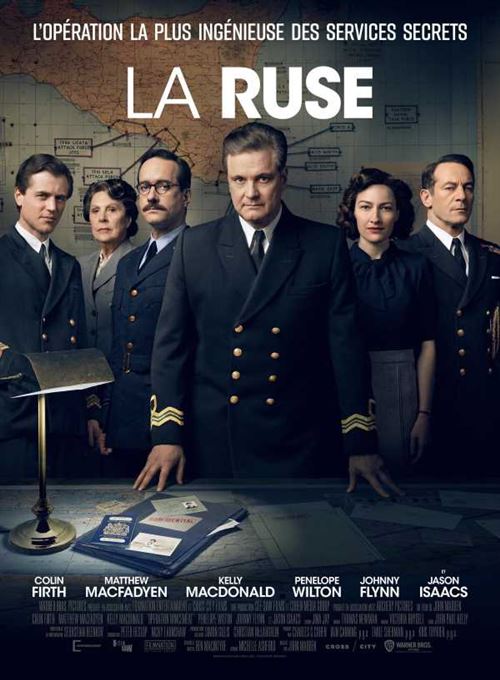 Affiche de Cinéma Originale - La Ruse - 2022 - Colin Firth - 120x160cm