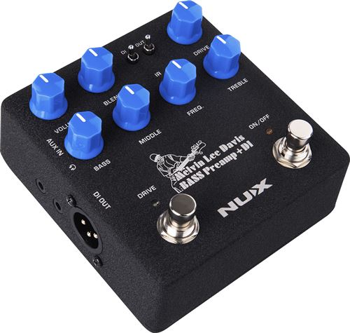 Nux BASSPREAMP - Préampli basse à modélisation, sortie DI