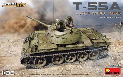 T-55a Late Mod.1965 Interior Kit - 1:35e - Miniart