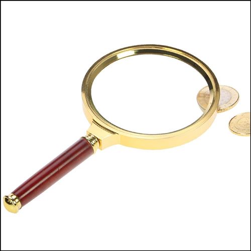 Loupe à manche Gold Edition. Grossissement 3 fois – 4658