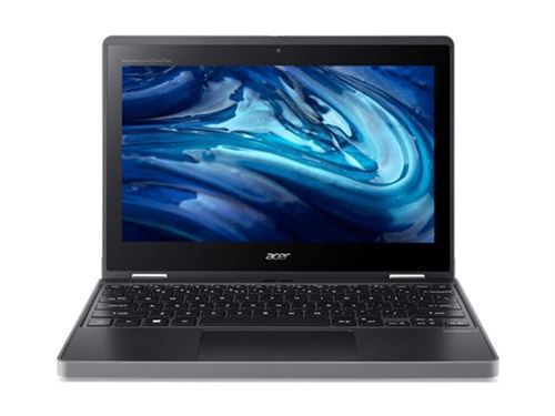 Acer TravelMate B3 Spin 11 TMB311RN-33-TCO - Conception inclinable - Intel N-series - N100 / jusqu'à 3.4 GHz - Win 11 Pro Education - UHD Graphics - 4 Go RAM - 128 Go SSD - 11.6" IPS 1366 x 768 (HD) - Bluetooth, Wi-Fi 6E - schiste noir - clavier : Franç