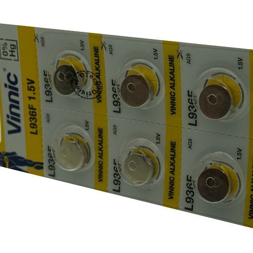 Pack de 10 piles Vinnic compatible avec DIVERS AG9 - Otech