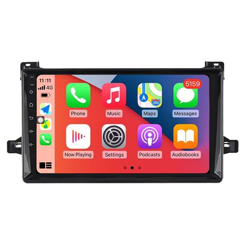 Autoradio Multimédia RoverOne CarPlay Android Auto GPS pour Toyota Prius 2014 - 2017
