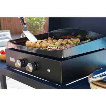 Plancha Le Marquier Vintage Pure Grill 260 5400 W Noir