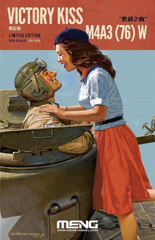 Victory Kiss M4a3 (76) W Limited Edition - 1:35e - Meng-model