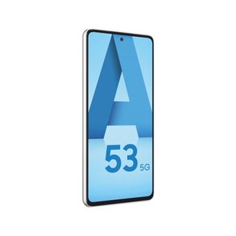 Smartphone Samsung Galaxy A53 6.5" Double SIM 5G 128 Go Blanc