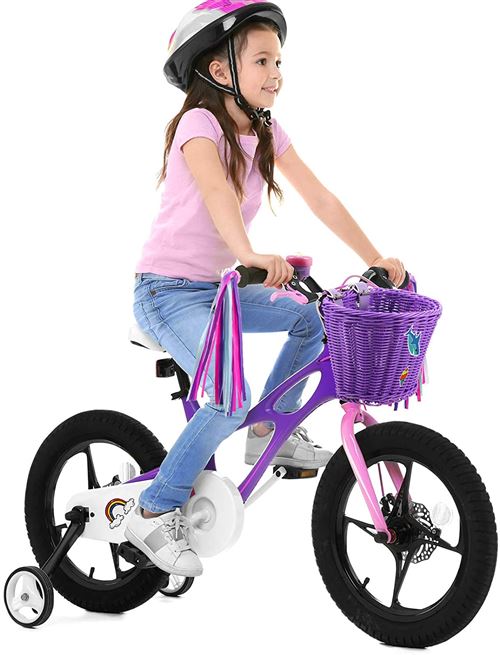 Panier de vélo pour enfants, décoration pour vélo, enfants, filles, avec  cloche pour