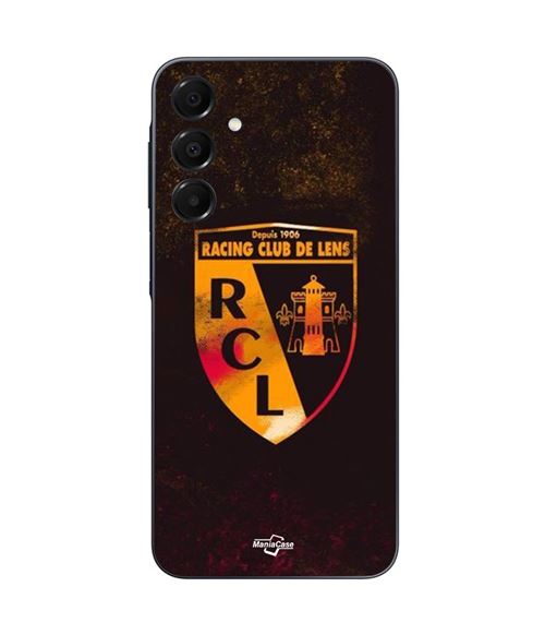 Coque Pour Samsung Galaxy A16 rcl lens orange fond noir Maniacase