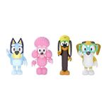 Pack de 4 figurines Bluey Moose Toys