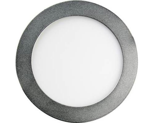 Heitronic LYON 500159 Panneau à LED 13 W blanc chaud argent