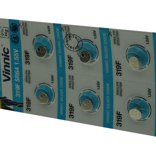 Pack de 10 piles Vinnic compatible avec DURACELL D319 - Otech