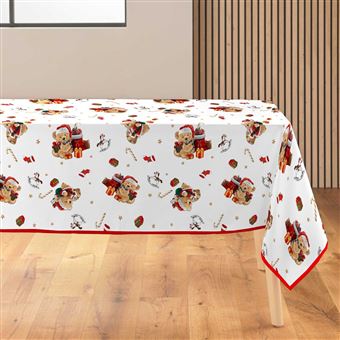 Nappe Antitache Imprimé "Oursons" 150x240cm Multicolore - 1