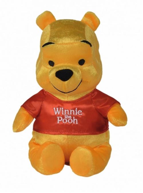 Peluche Winnie l'ourson marche et chante orange - Mattel