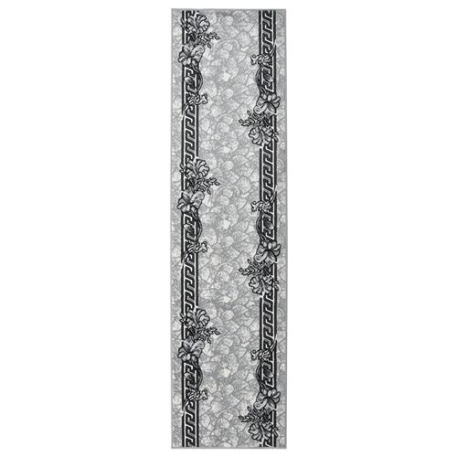 vidaXL Tapis BCF Gris 100x400 cm