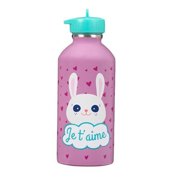 Gourde Inox Enfant - Je T'aime - Draeger Paris