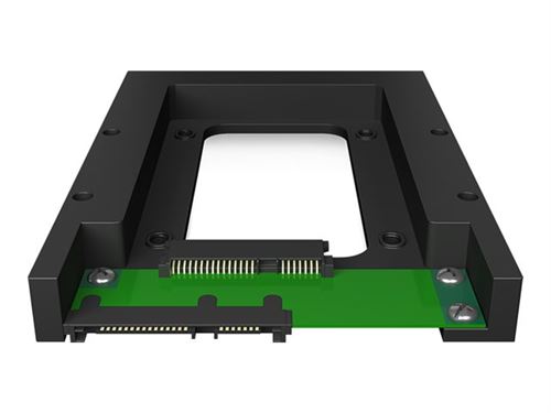 ICY BOX IB-2538StS - Storage bay adapter - 3,5 tot 2,5 - zwart