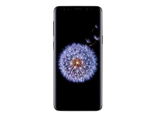 Samsung Galaxy S9 - 4G smartphone - double SIM - RAM 4 Go / Mémoire interne 64 Go - microSD slot - écran OEL - 5.8 - 2960 x 1440 pixels - rear camera 12 MP - front camera 8 MP - noir minuit