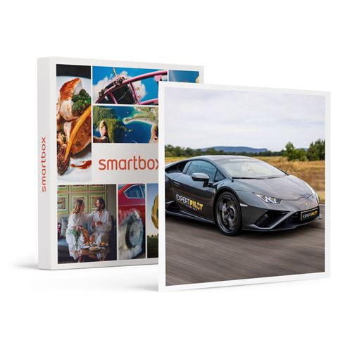 SMARTBOX - Coffret Cadeau Stage de pilotage : 3 tours sur le circuit de Chambley en Ferrari 488 GTB, Lamborghini Huracan ou Porsche 911 GT3-Sport & Aventure