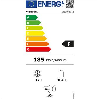 WHIRLPOOL Réfrigérateur encastrable 1 porte ARG94211N