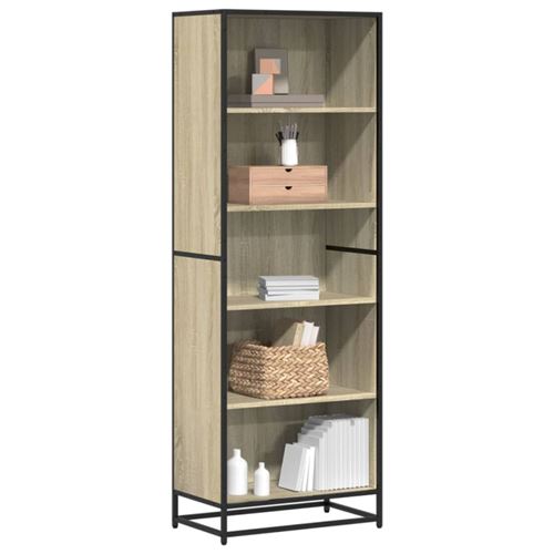 VIDAXL - Bibliothèque - Chêne Sonoma - 60x35x170,5 cm - Image 2