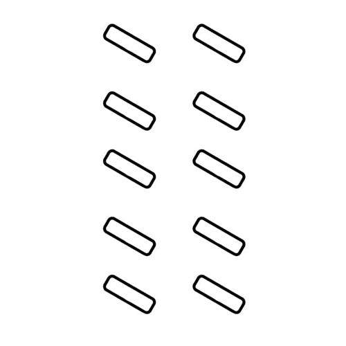 Faac Gomme Anti-Vibrations (10 Pièces) - Image 2