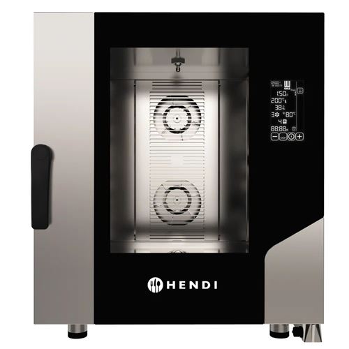 Four mixte Contact 7 x GN 1/1, 400V/10400W, 730x849x(H)850mm - Hendi