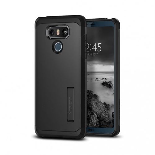 Coque LG G6 Spigen Tough Armor noir